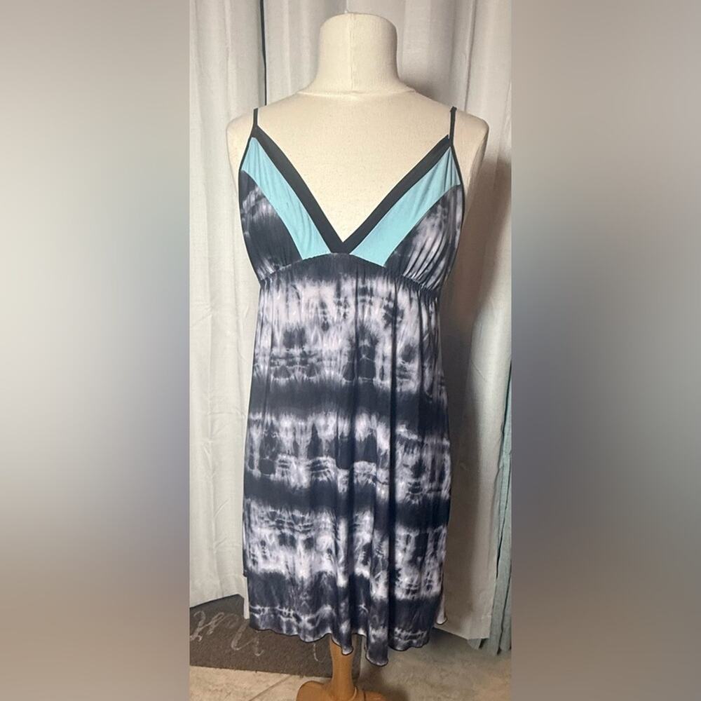 Stylish Tie-Dye Pajama Dress